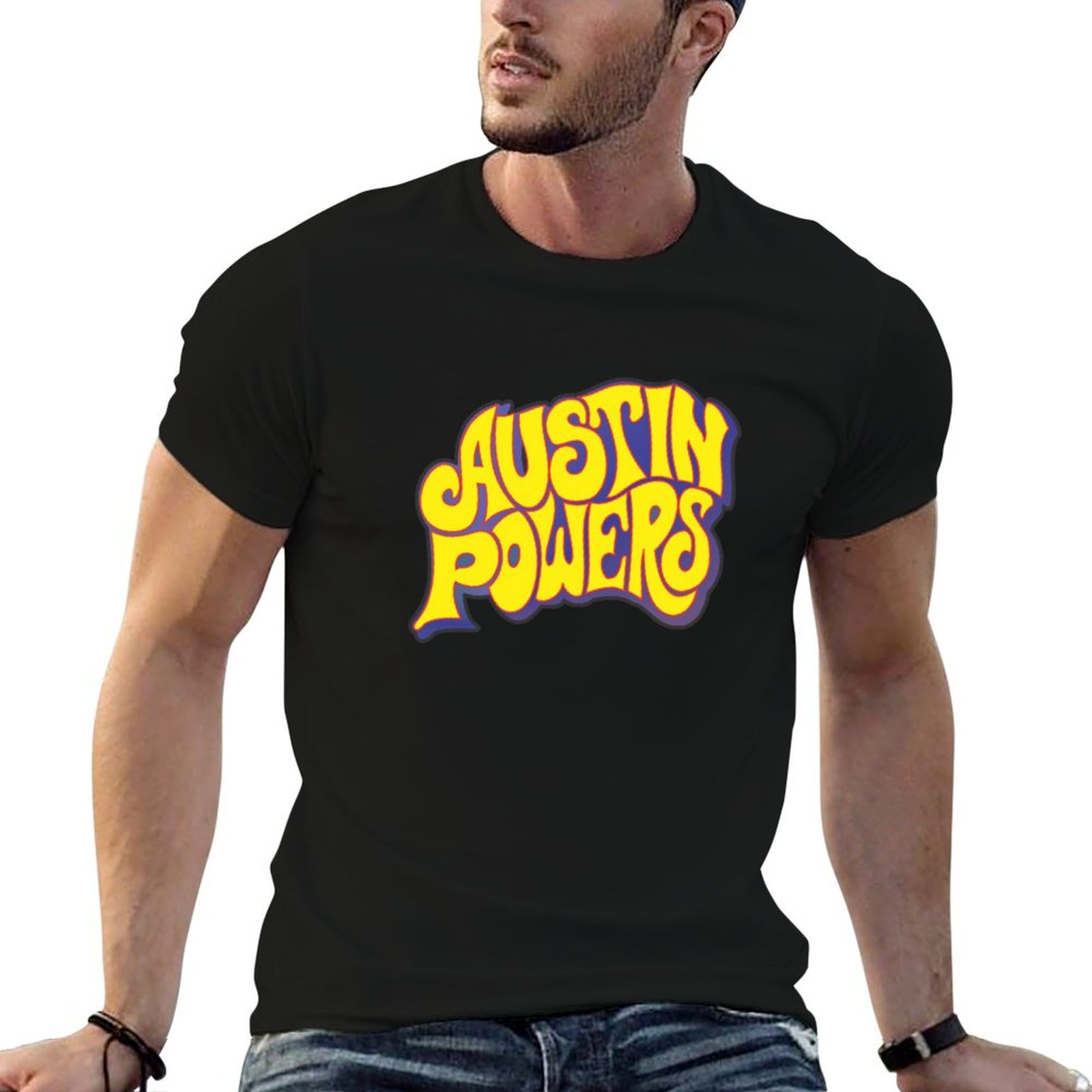 Outdoor Power Austin - Najlepiej sprzedające się koszulki Austin Powers,