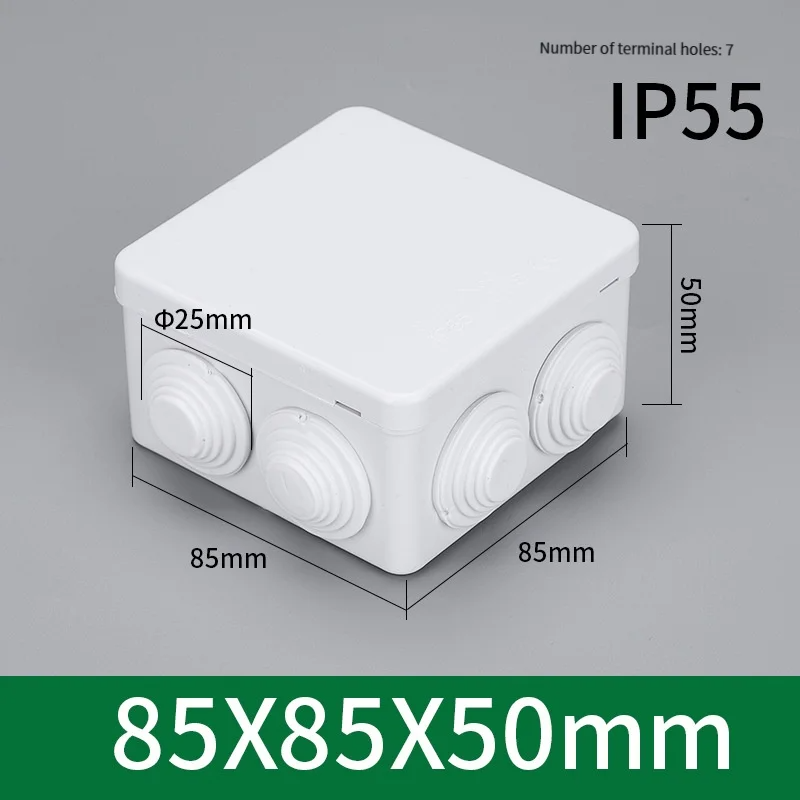 Outdoor Power Junction - Skrzynka zewnętrzna plastikowa wodoszczelna IP55 85