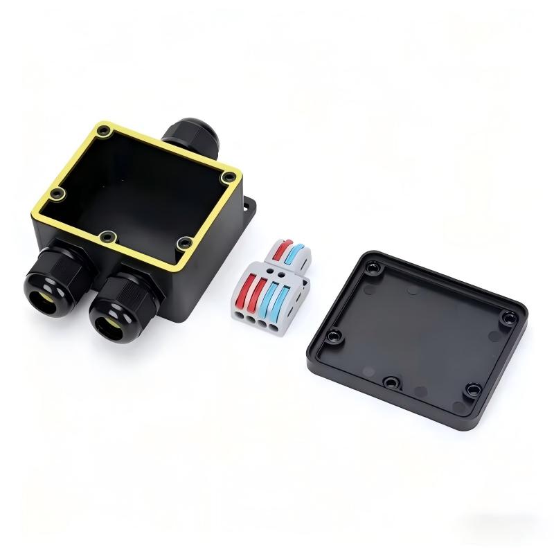 Outdoor Power Cable Junction Box - Wodoodporna puszka przyłączeniowa IP68, 2-drożna, złącze