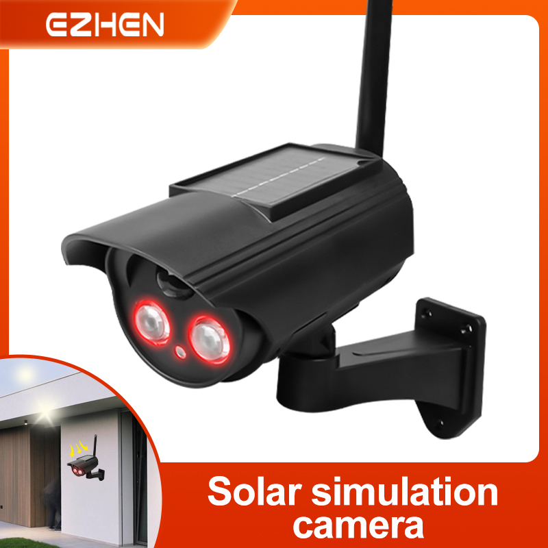 Outdoor Power Outlet Solar - Zewnętrzna kamera symulująca energię słoneczną Wodoodporna