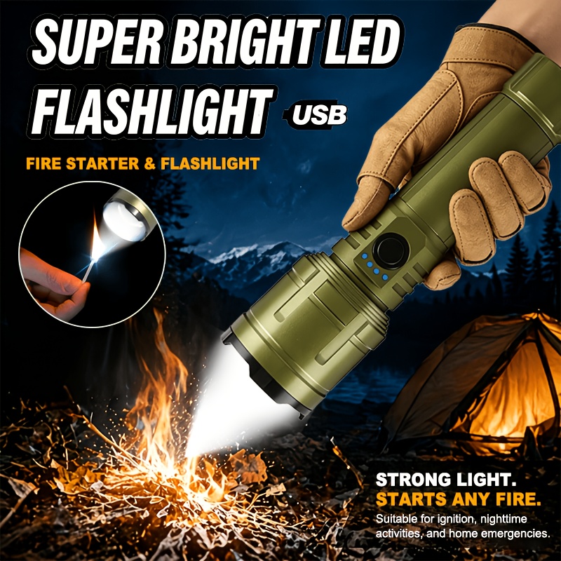 Outdoor Power Bank - Latarka, zapalniczka i power bank w