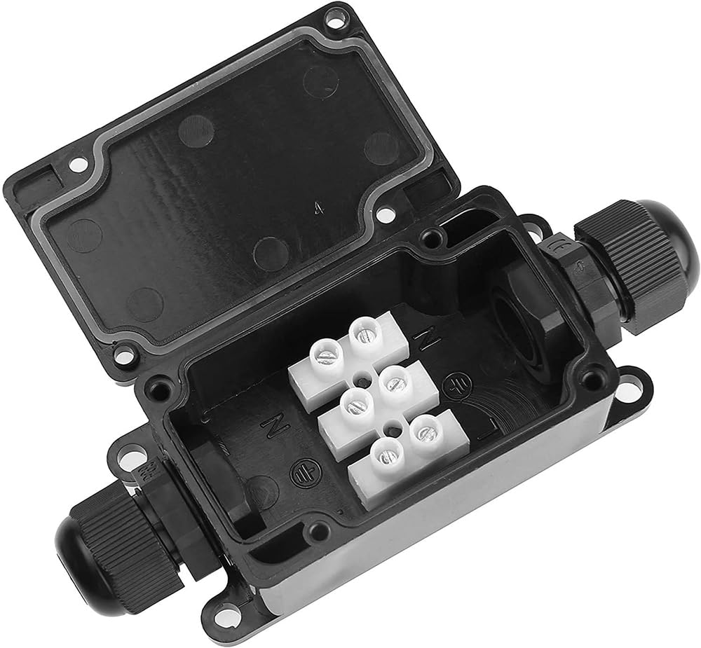Outdoor Power Cable Junction Box - 3 szt. Wodoszczelna skrzynka przyłączeniowa IP65