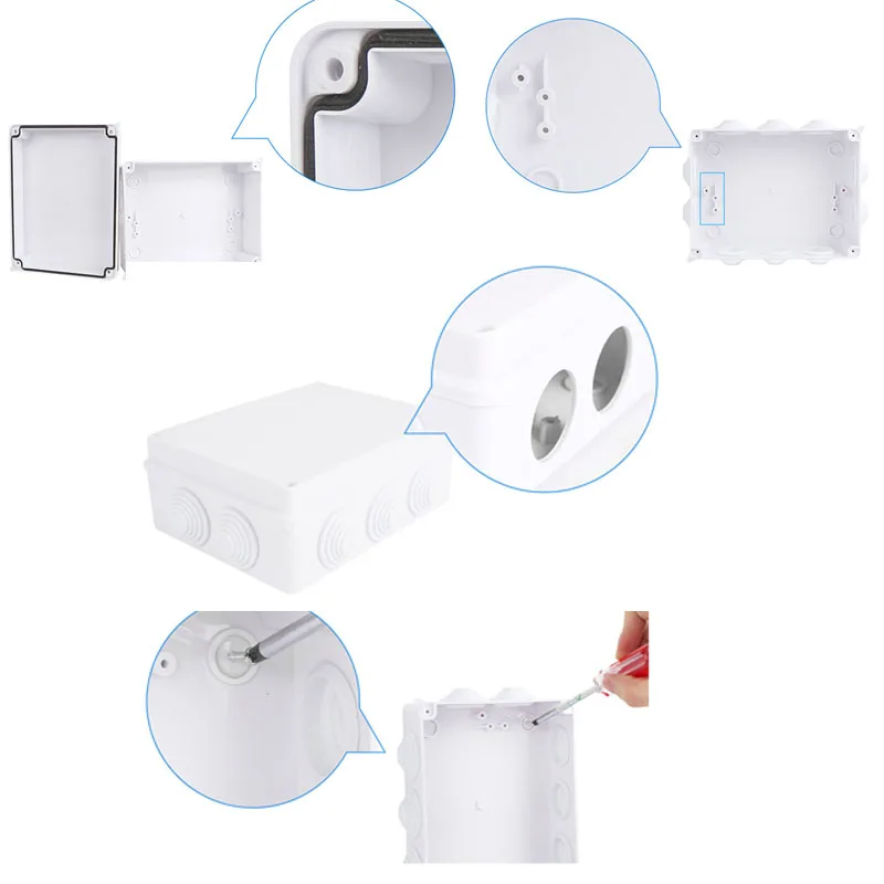 Zewnętrzna wodoodporna generat – Outdoor Power Cable Junction Box recenzja i cena