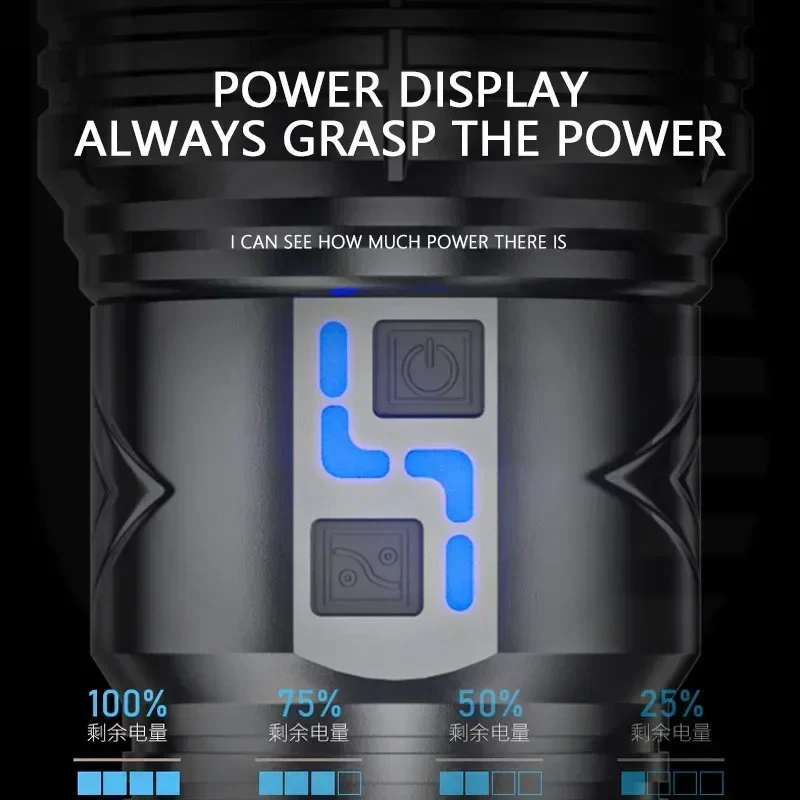 Latarka LED Super Jasna 990000 – Outdoor Power Bank recenzja i cena