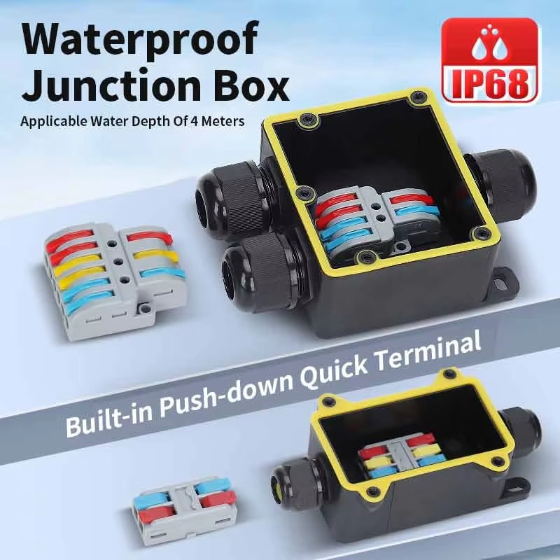 Wodoodporna puszka przyłączeni – Outdoor Power Cable Junction Box recenzja i cena