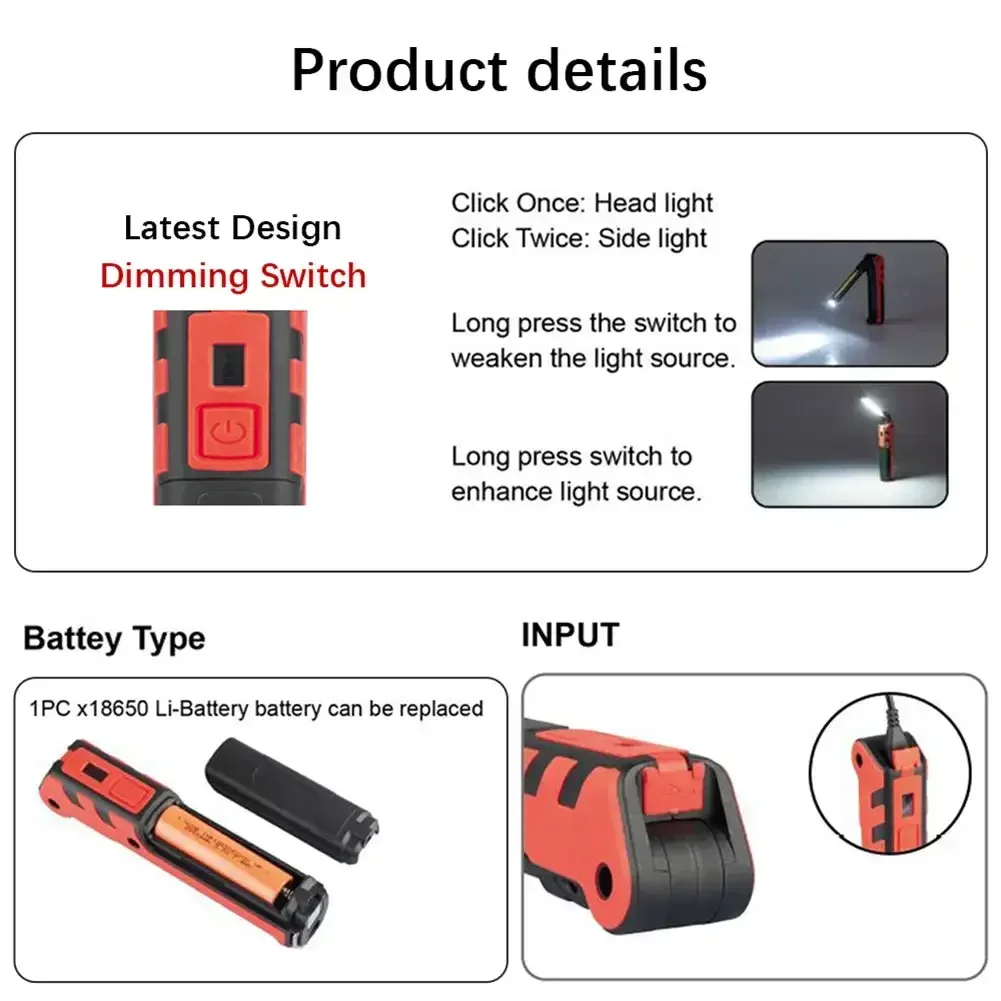 Ściemnialna lampa robocza LED  – Outdoor Power Bank recenzja i cena
