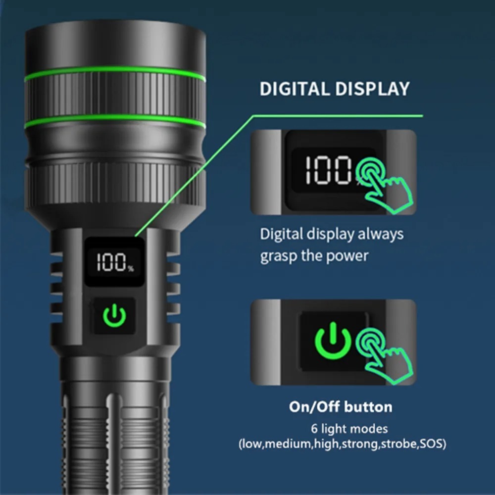 Mocna latarka LED z regulacją  – Outdoor Power Bank recenzja i cena