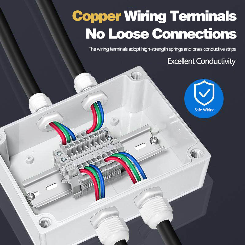 Wodoodporna skrzynka przyłącze – Outdoor Power Cable Junction Box recenzja i cena