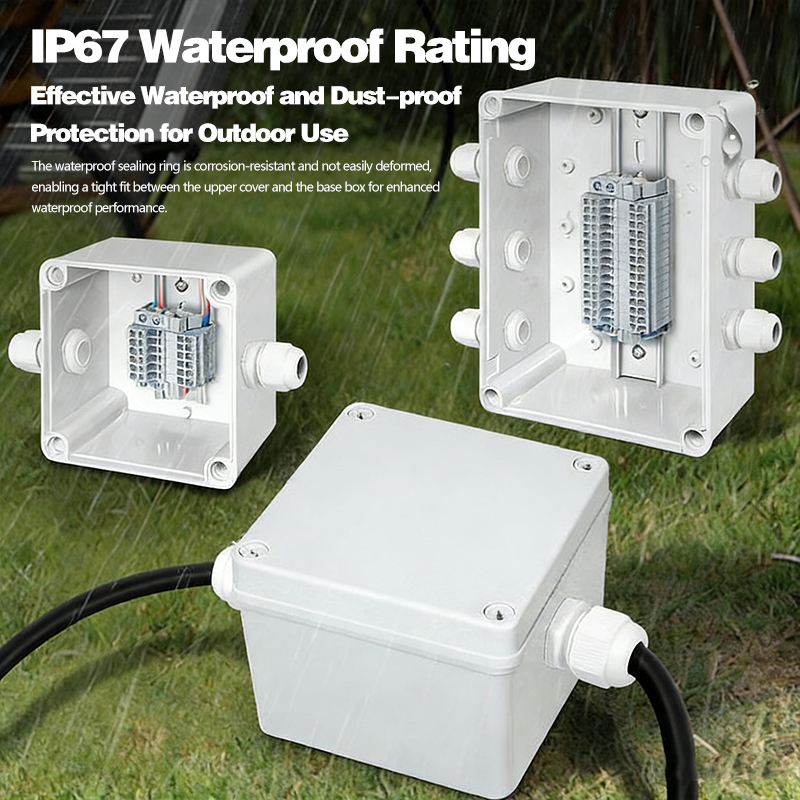 Wodoodporna skrzynka przyłącze – Outdoor Power Cable Junction Box recenzja i cena